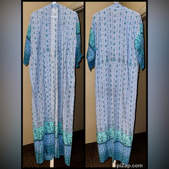 ♡ Early Days • OG Desert Wanderer Robe in Turquoise Dawn • OS - Picture 4 of 17